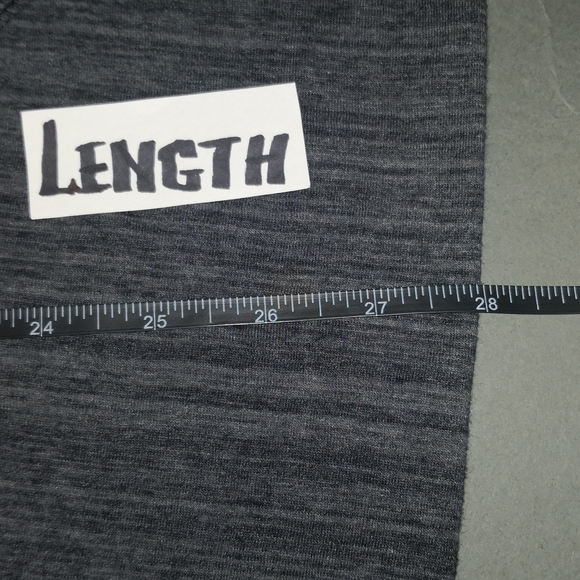 VANS Off the Wall, Size XL, Lightweight Sweater, Heather Black/Gray - Picture 7 of 12